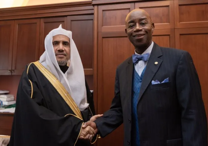 In Washington, HE Dr. Mohammad Alissa met with Senate Chaplain Barry Black
