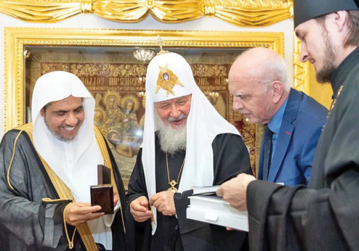 The Muslim World Leauge has built strong relationships with may of the world's religions