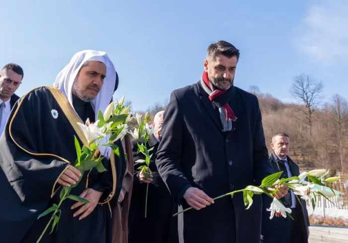 HE Dr. Mohammad Alissa We will never allow a repeat of what happened at Srebrenica to anyone, anywhere in the world