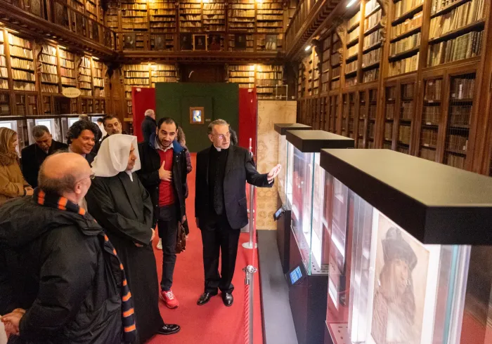 This week, HE Dr. Mohammad Alissa visited the historic Ambrosian Library Ambrosiana 1609 in Milan