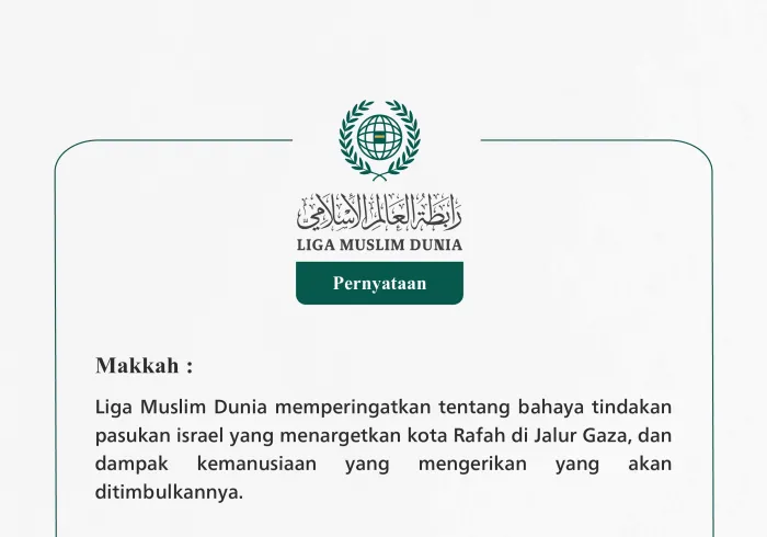 Pernyataan dari Liga Muslim Dunia: