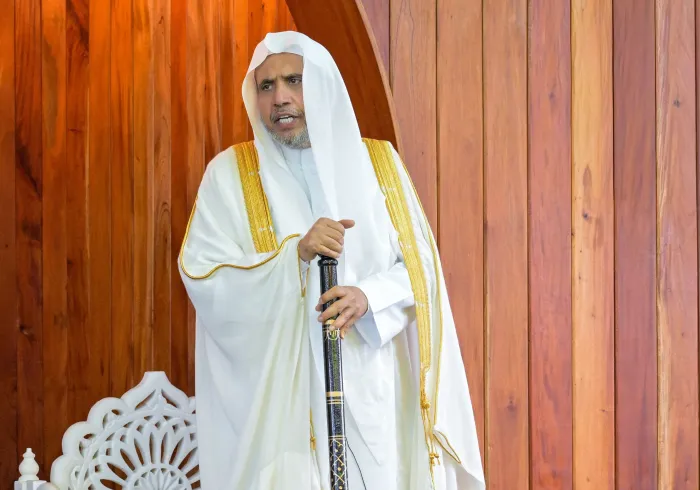 Sekretaris Jenderal Liga Muslim Dunia Meresmikan Masjid Ar-Rahman di Selandia Baru dan Menyampaikan Khotbah Jumat Pertama