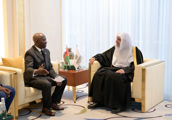 Dr. Al-Issa Receives Ambassador of Guinea-Bissau in Riyadh to Discuss Common Interests