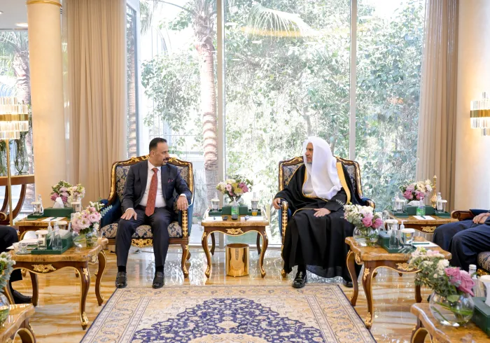 Dr. Al-Issa Receives Head of Iraqi Sunni Endowment Office to Discuss Common Interests.