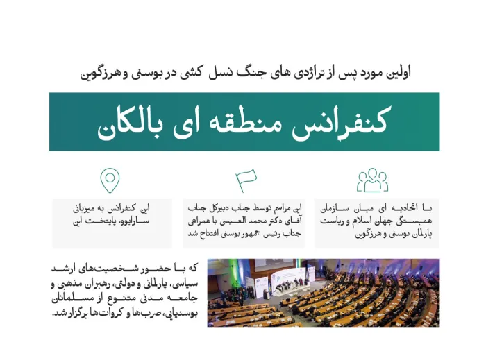 "اعلامیه سارایوو"؛ در اینجا جزئیات اولین نشست تنوع دینی و قومیتی در بالکان در راستای تحکیم صلح و همزیستی آمده است: