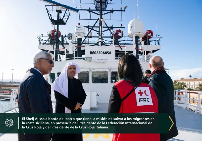 El primer evento de su tipo: Confirmación del acuerdo de asociación estratégica a bordo del Ocean Viking, el barco humanitario más famoso del mundo: