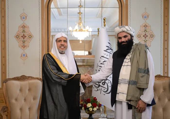 جناب آقای دکتر شیخ محمد العیسی دبیرکل سازمان همبستگی جهان اسلام رئیس انجمن علمای مسلمان