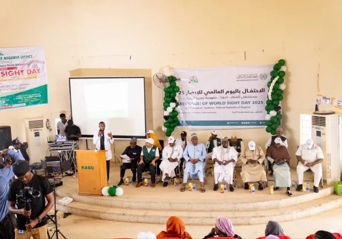Liga Muslim Dunia merayakan Hari Penglihatan Sedunia tahun ini di Republik Federal Nigeria