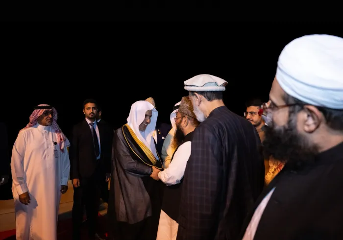 Le Secrétaire général de la Ligue islamique mondiale, Président de l’Organisation des savants musulmans, cheikh Mohammed Alissa , est arrivé dans la capitale pakistanaise Islamabad