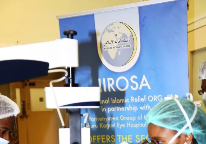 ‏ضمن برامجها الإغاثية الرابطة تقيم مخيماً طبياً لجراحة العيون في زيمبابوي