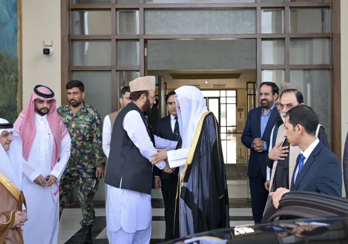 H.E. Sheikh Dr. Mohammed Al-Issa, Secretary-General of the MWL and Chairman of the OMS, arrived in the Pakistani capital, Islamabad