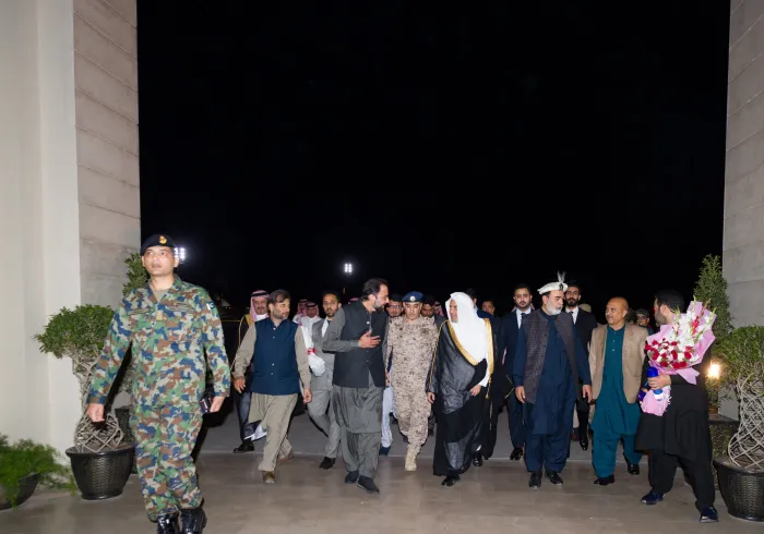 جناب دبیر کل، و رئیس انجمن علمای مسلمان، آقای دکتر شیخ  محمد العیسی به دعوت رسمی نخست وزیر پاکستان