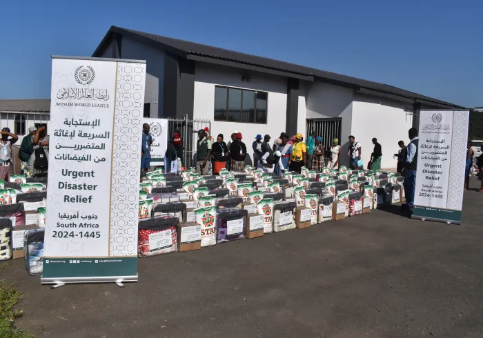 En réponse à la situation humanitaire en Afrique du Sud :