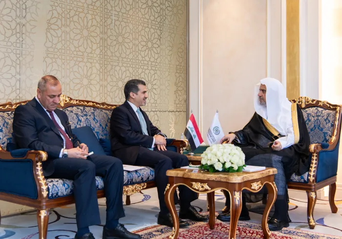 Yang Mulia Sekretaris Jenderal LMD, Ketua Asosiasi Ulama Muslim, Syekh Dr. Mohammed Alissa menerima undangan untuk mengunjungi Irak dari kantor Perdana Menteri Irak.