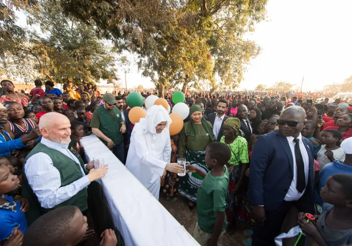 يخدم بعض أشد المناطق معاناةً من شُحِّ المياه  رابطة العالم الإسلامي تدشِّن في مالاوي أحد أكبر مشروعاتها للمياه في أفريقيا