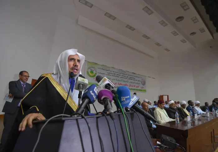 برعاية فخامة الرئيس الموريتاني وبحضور نخب علمية ودعوية وفكرية وسياسية وإعلامية من ٢٤ دولة