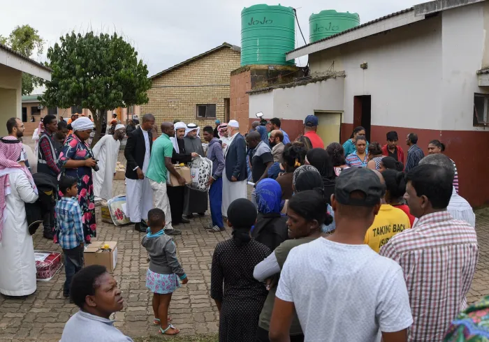 ‏معالي الأمين العام لرابطة العالم الإسلامي يواصل تدشين المشاريع والمساعدات الخيرية خلال جولته الأفريقية