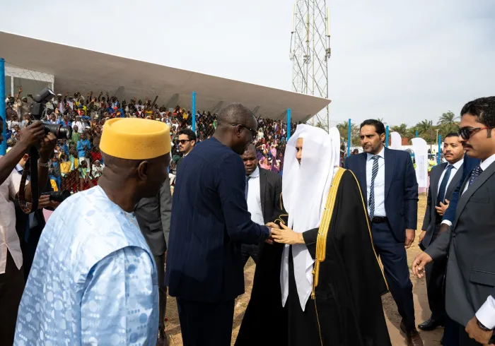 En la mayor reunión coránica de este tipo en África Occidental, bajo el alto patrocinio del Presidente de Guinea-Bisáu: