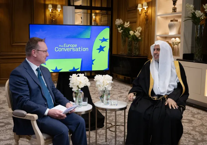 یورپ کے سب سے وسیع اثر و رسوخ رکھنے والے بین الاقوامی نشریاتی ادارے ”یورونیوز“ -جس کی رسائی دنیا بھر میں تقریباً 400 ملین ناظرین تک ہے- نے سیکرٹری جنرل رابطہ اور چیئرمین مسلم علماء کونسل عزت مآب شیخ ڈاکٹر محمد العیسی کا خصوصی انٹرویو نشر کیا۔