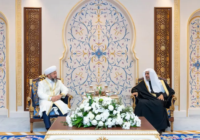 Sekjen LMD, Syekh Dr.Mhmd Alissa , menerima Mufti Nauryzbai kazhy Taganuly, Ketua Administrasi Agama Muslim Kazakhstan & Mufti Agung, yang didampingi Tuan Berik Aryn, Duta Besar Kazakhstan untuk Kerajaan Arab Saudi.