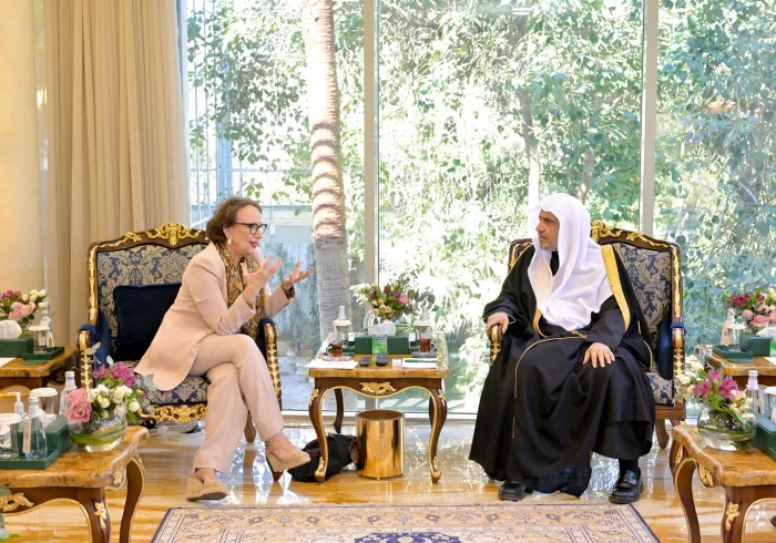 H.E. Sheikh Dr. Mohammed Al-issa, Secretary-General, met with H.E. Ms. Rebeca Grynspan, Secretary-General of the UN Trade and Development