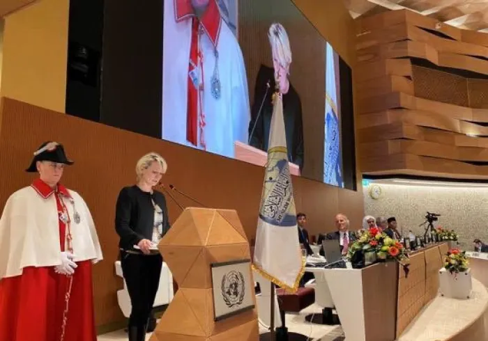 La Présidente du Conseil national suisse  IsabelleMoret  a partagé avec succès les initiatives suisses pour favoriser l'engagement des Jeunes et a appelé à une Intégration accrue dans les Institutions et les organisations. LIMGenève