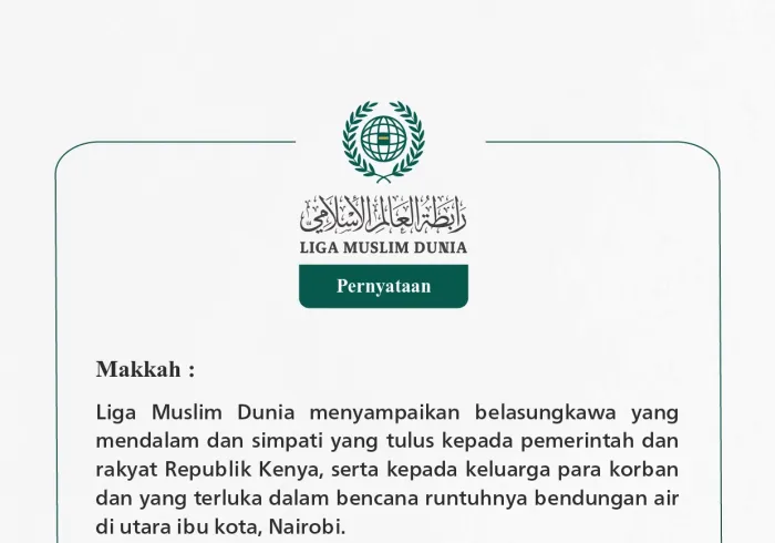 Pernyataan dari Liga Muslim Dunia: