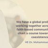 The MWL actively works to break down barriers between religions