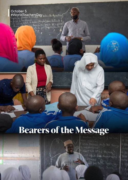 The Muslim World League supports teachers in their mission to instill values, foster awareness, and share knowledge, recognizing that empowering teachers is an investment in future generations.