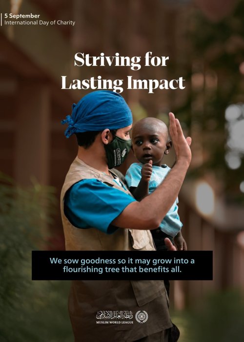 On the International Day of Charity, we reaffirm that the greatest giving is that which leaves a lasting impact and extends its benefits to all.
