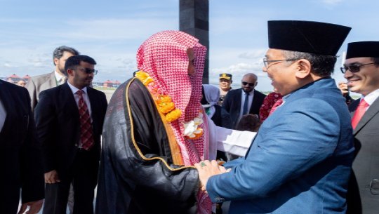His Excellency Sheikh Dr. Mohammed Al-Issa arrives in Bali to chair the R20 Summit