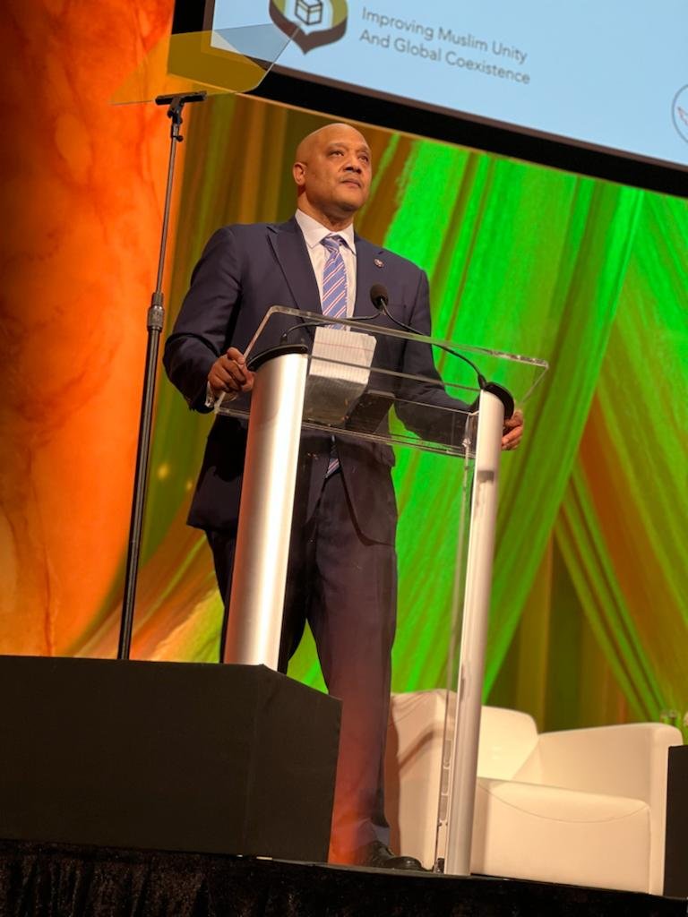 Last night at the Promoting Unity and Global Coexistence conference in Washington