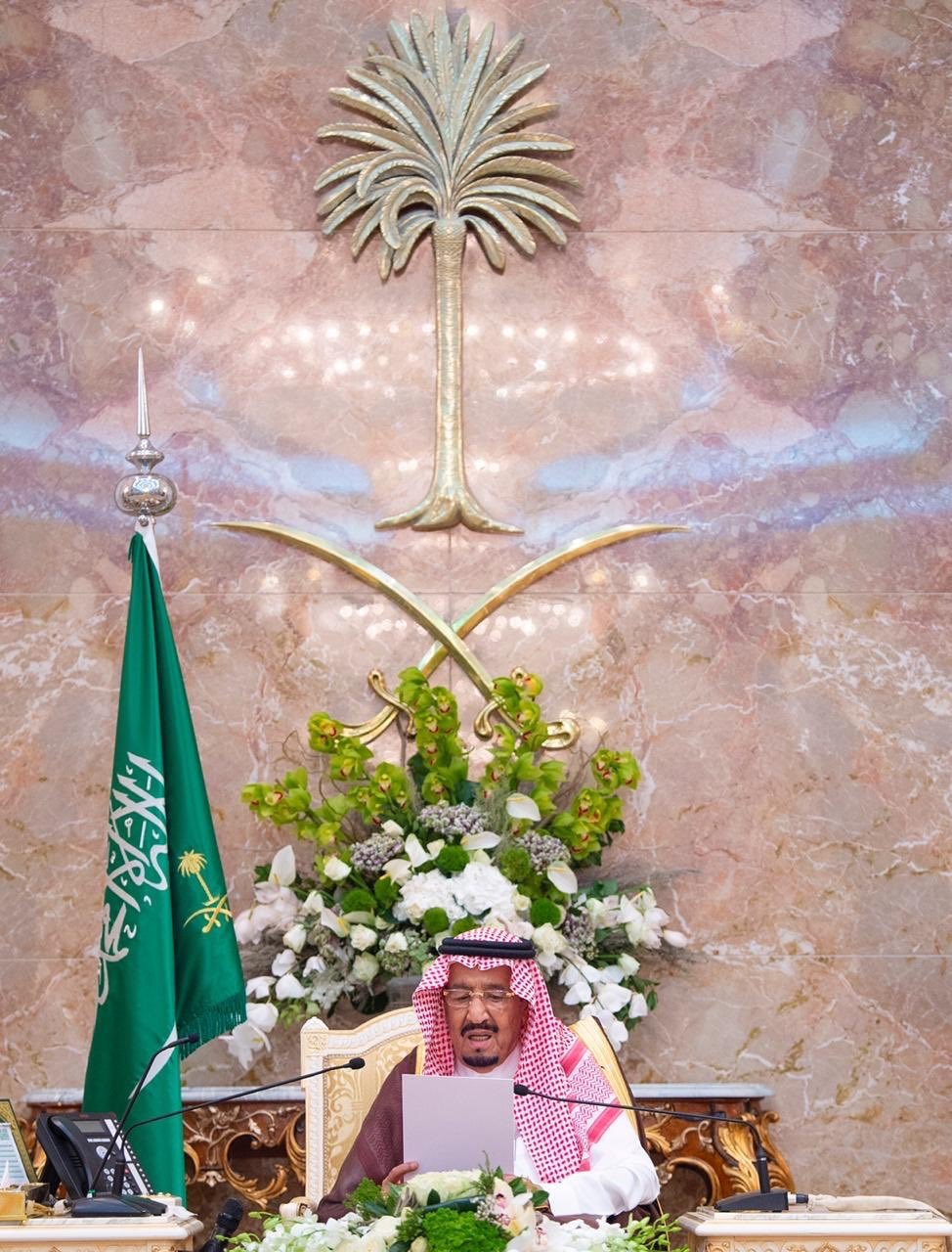 Les invités de la Ligue Islamique Mondiale ont eu l’honneur de participer à la réception annuelle donnée par le Serviteur Deux Saintes Mosquées pour les personnalités islamiques à l’occasion du Hajj 1440.