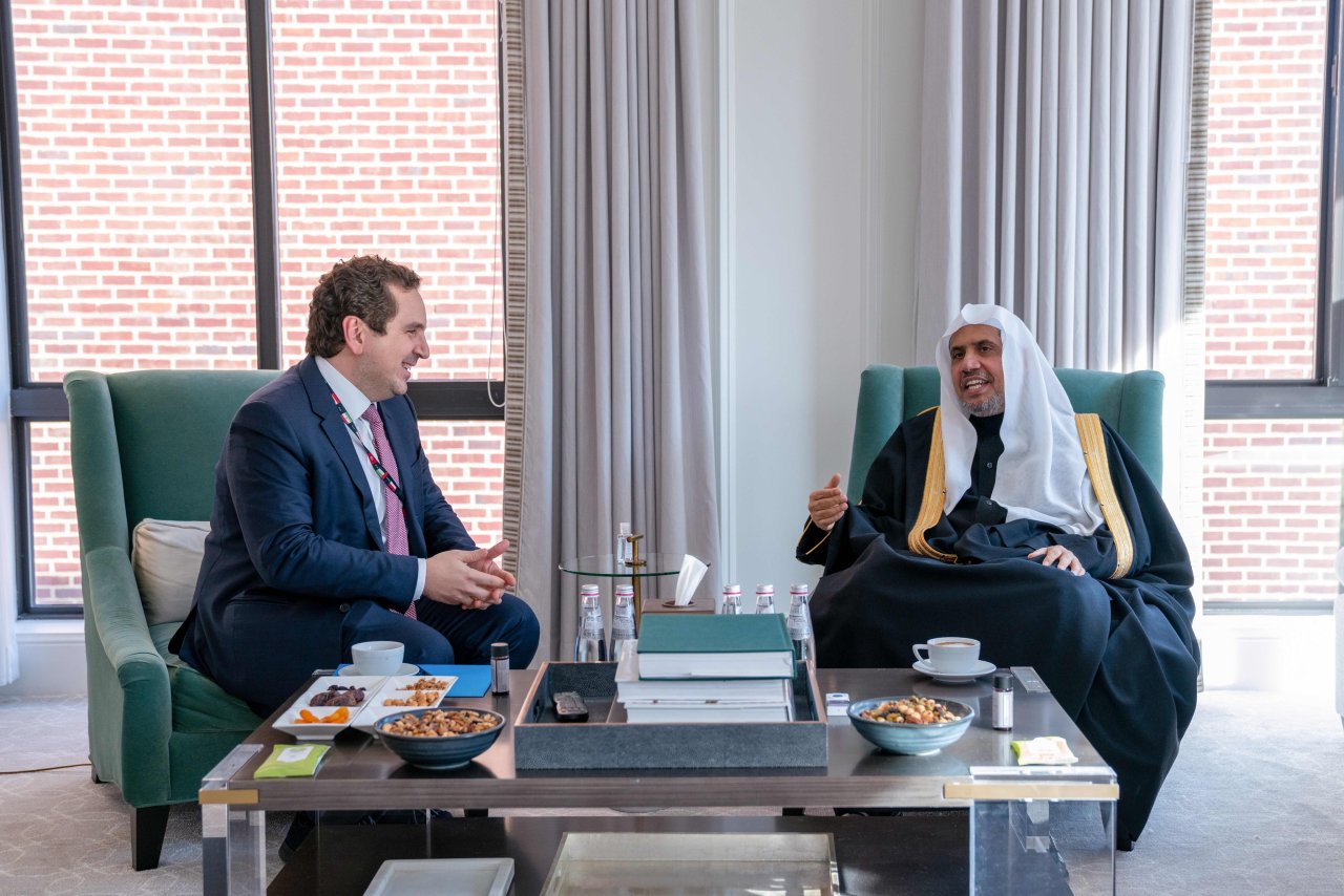 Dr. Mohammad Alissa hosted the US Assistant Secretary of State for Arabian Peninsula Affairs, Mr. Daniel Benaim