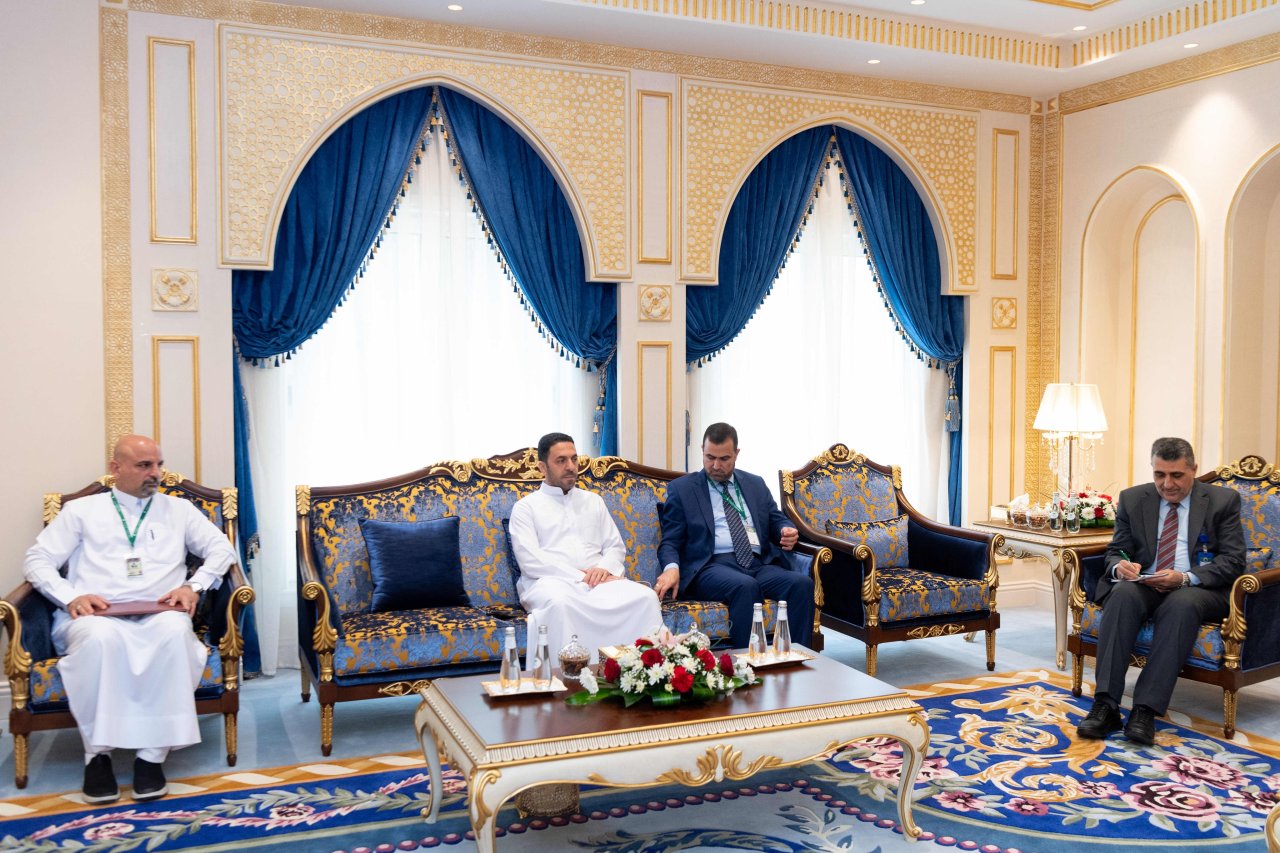 رابطہ کے مکہ مکرمہ صدر دفتر میں،ڈاکٹر محمد العيسى نے عراقی وزیر حج ڈاکٹر سامی عمران المسعودی سے ملاقات کی