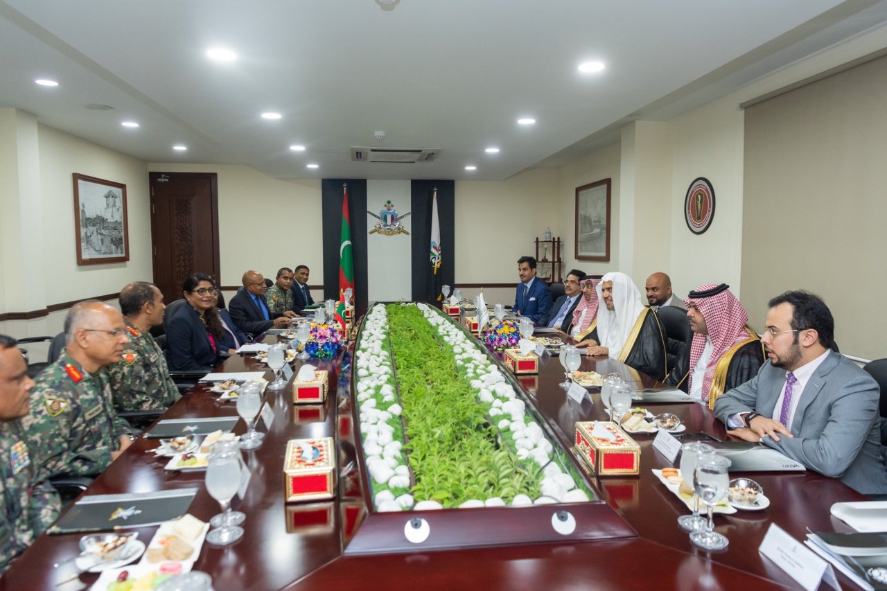 Mohammad Alissa a rencontré Maria Ahmed Dee Dee Ministre de la Défense des Maldives