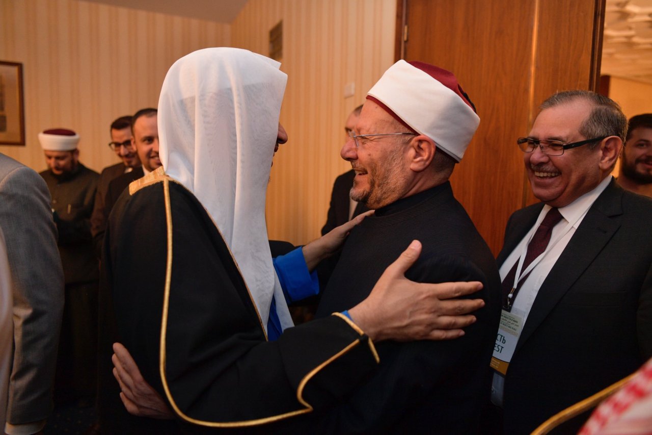 صور من مؤتمر رابطة العالم الإسلامي في #موسكو (الأول من نوعه في تاريخ روسيا الاتحادية) :