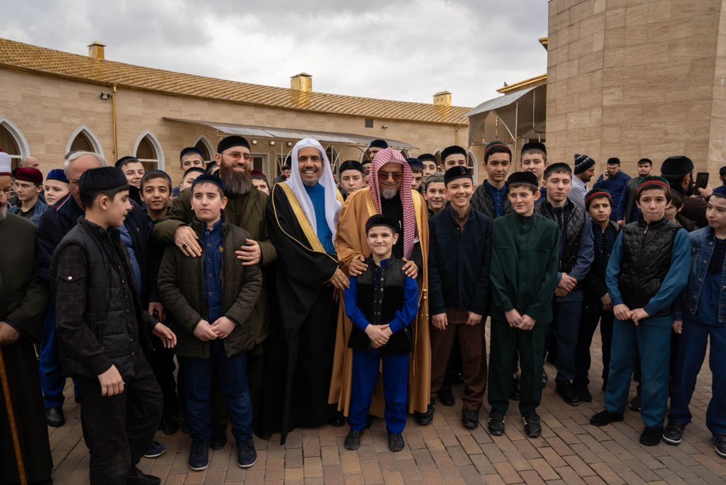 صور من مؤتمر رابطة العالم الإسلامي في #موسكو (الأول من نوعه في تاريخ روسيا الاتحادية) :