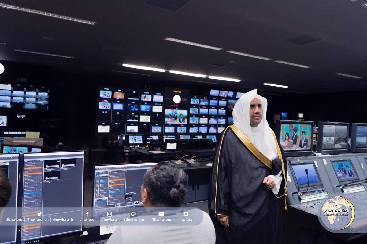 معالي الأمين العام مستضافاً في أشهر المحطات التلفزيونية اليابانية