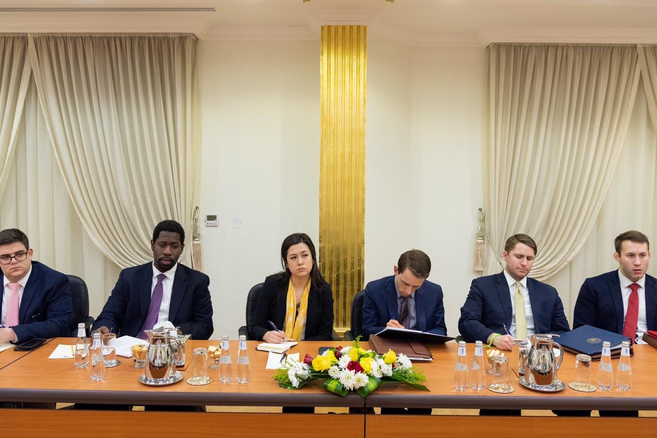 د.العيسى يلتقي وفد من الكونغرس الأمريكي