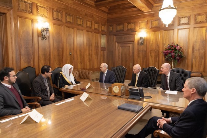 HE Dr. Mohammad Alissa met with the First Presidency of the Church of Jesus Christ of Latter-Day Saints to expand MWL's interfaith reach