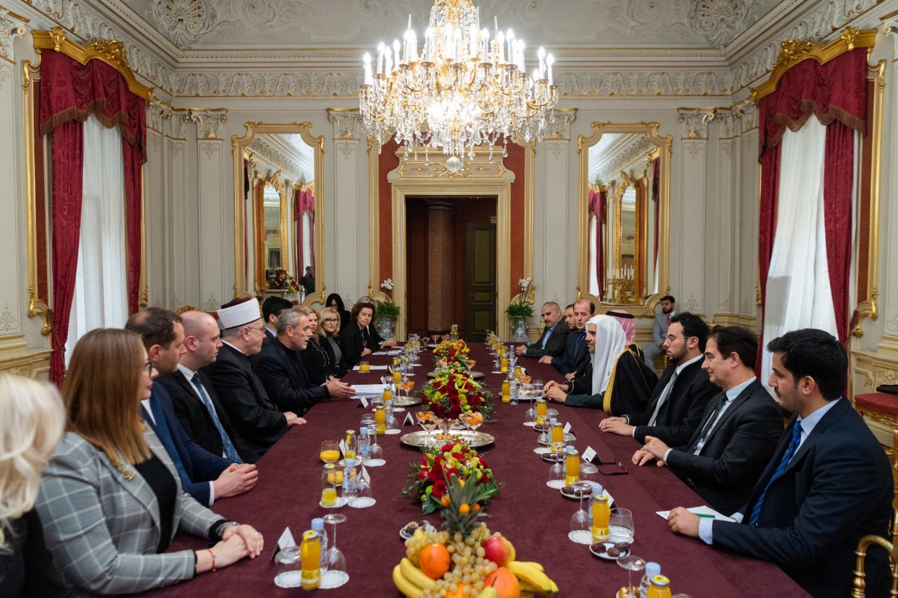 Le maire de Zagreb les représentants religieux et les médias célèbrent la venue de Mohammad Alissa avec son programme diversifié de dialogue.