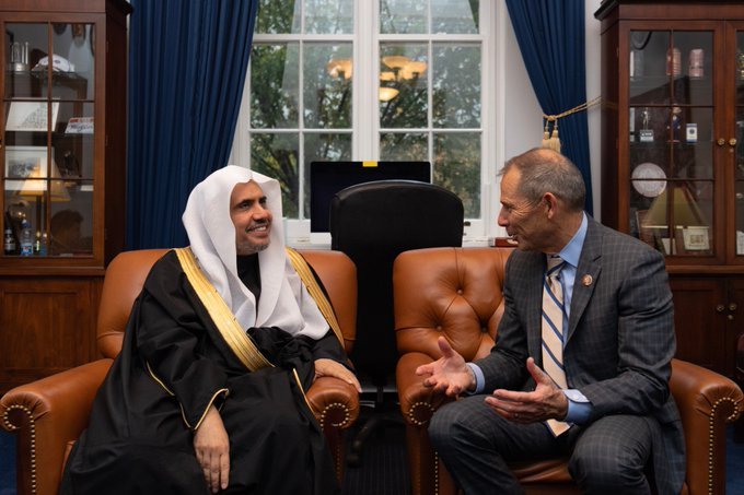 HE Dr. Mohammad Alissa met with Rep John Curtis to discuss the ways to build bridges and foster greater understanding among religious communities in the US and around the world