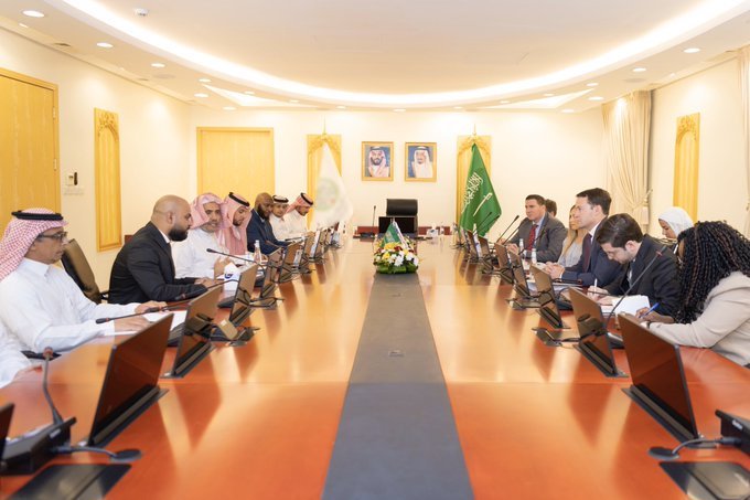 HE Dr. Mohammad Alissa received Joseph Francescon, National Security Council Director for Counterterrorism