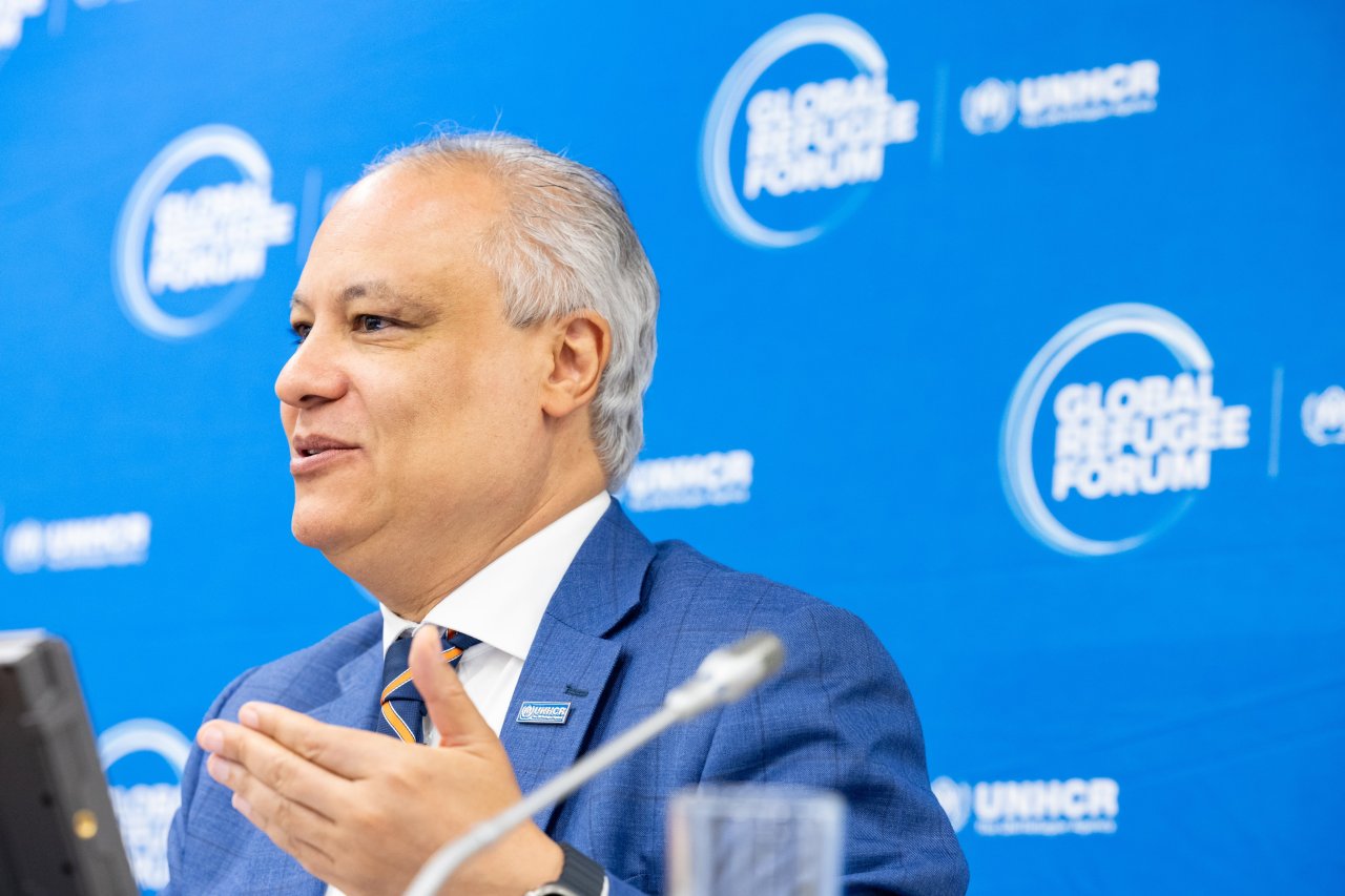 جناب آقای عبدالوهاب الشهری، دستیار دبیرکل امور ارتباطات نهادی، سخنرانی سازمان همبستگی جهان اسلام در انجمن گفتگوی سازمان ها در مجمع جهانی پناهندگان که در ژنو، با حضور بیش از هزار شخصیت