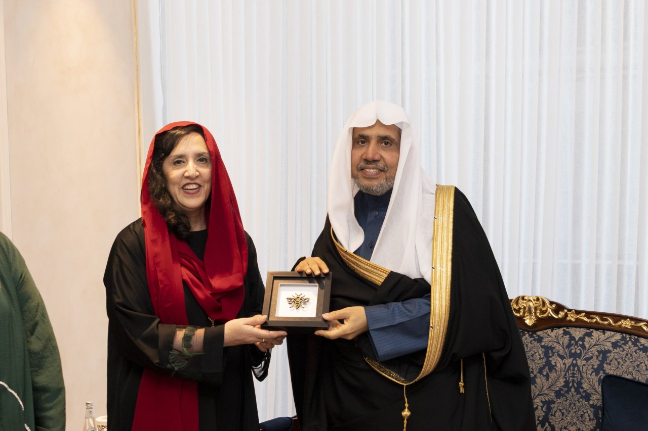 Yang Mulia Sekretaris Jenderal LMD, Ketua Asosiasi Ulama Muslim, Syekh Dr. Mohammed Al-Issa