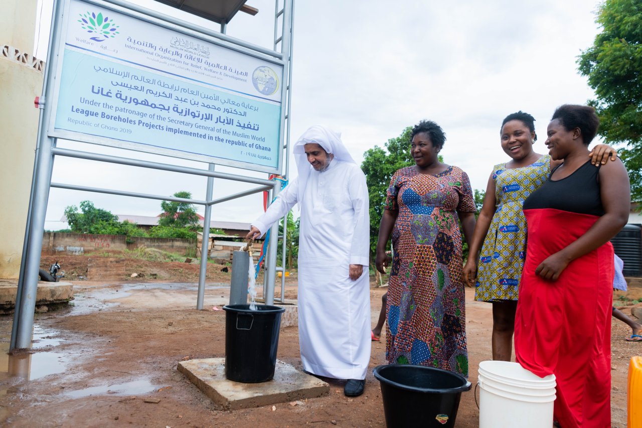 In Ghana, MWL constructed wells to provide fresh drinking water