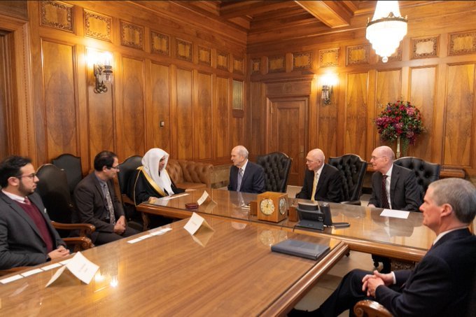 Last November, HE Dr. Mohammed Alissa met with the First Presidency of the LDS church in Utah to discuss shared goals of interfaith cooperation