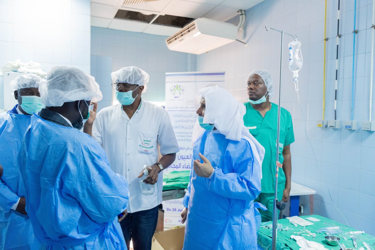 MWL funds hundreds cataract operations for individuals across the continent of Africa