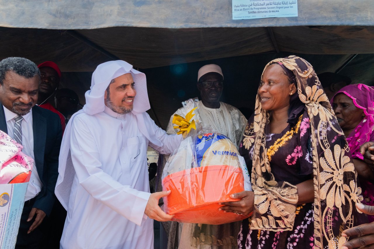 MWL provides food aid to vulnerable communities across the world as part of its broader humanitarian mission